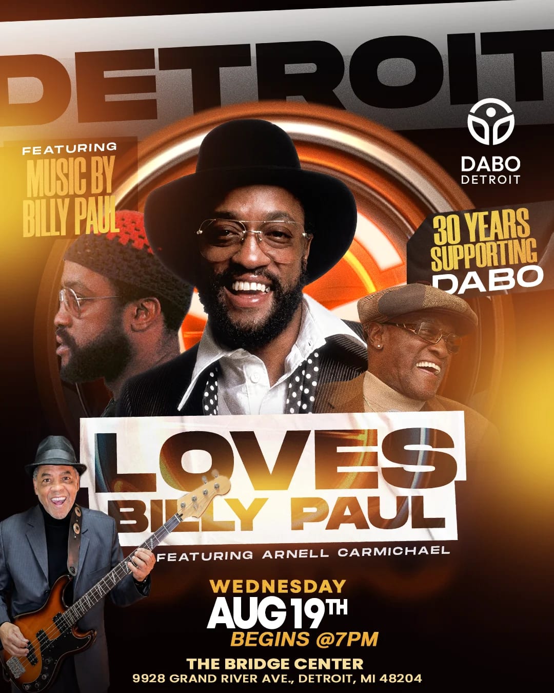 Detroit Loves Billy Paul - Eventnoire