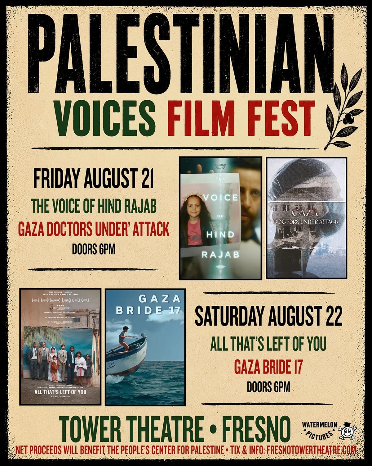 PALESTINIAN VOICES FILM FEST
