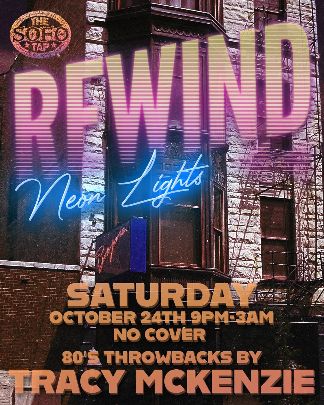 REWIND: 80's Neon Lights