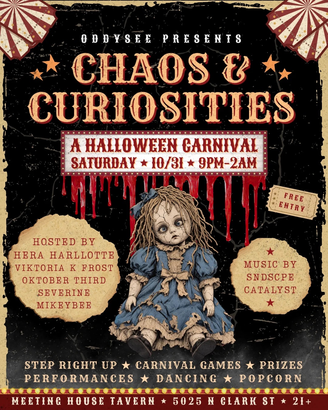Chaos & Curiosities: A Halloween Carnival