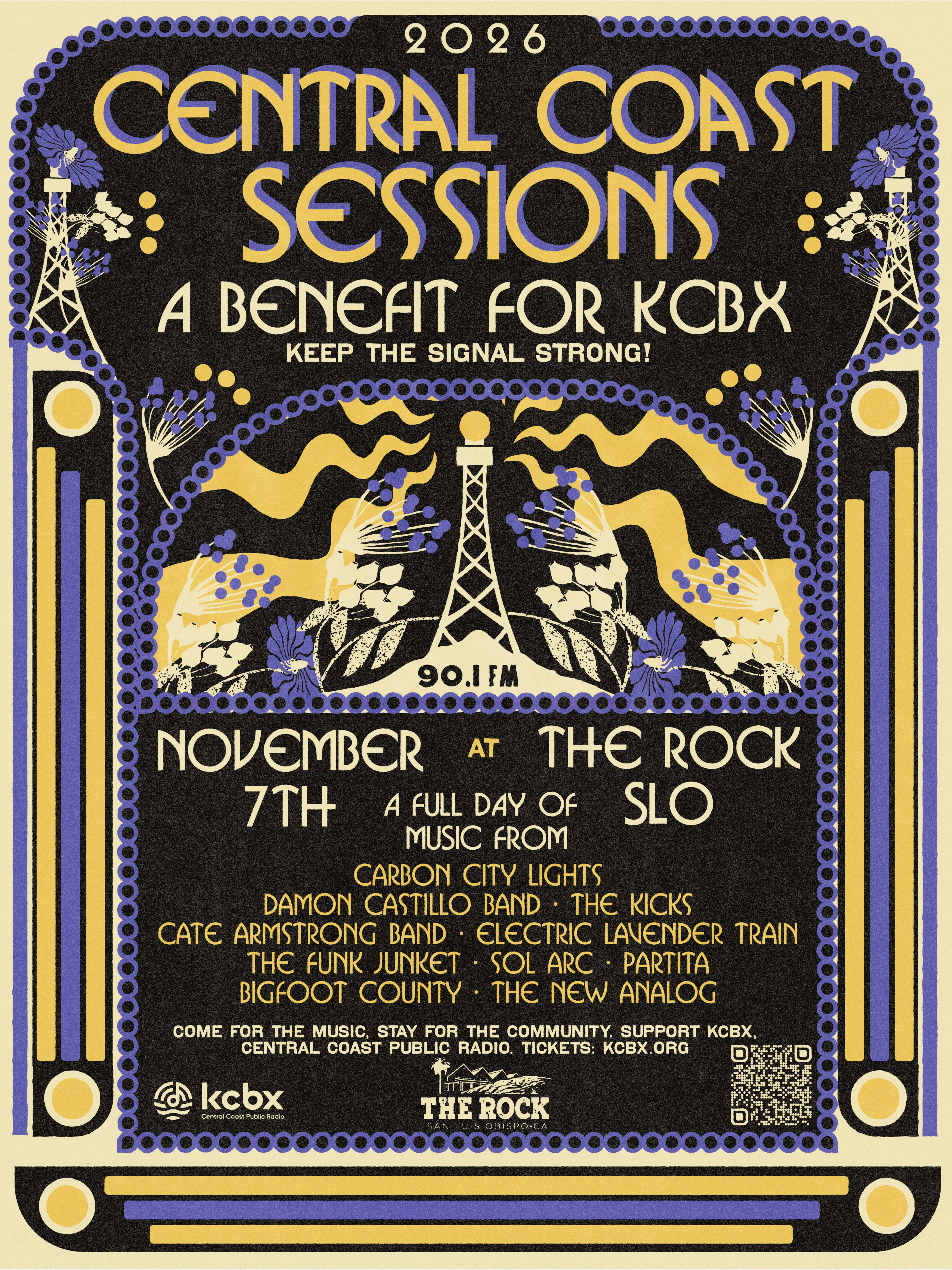 2026 Central Coast Sessions poster