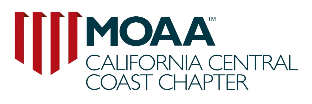 Central California Coast Chapter of the Military Officers Organization of America Logo