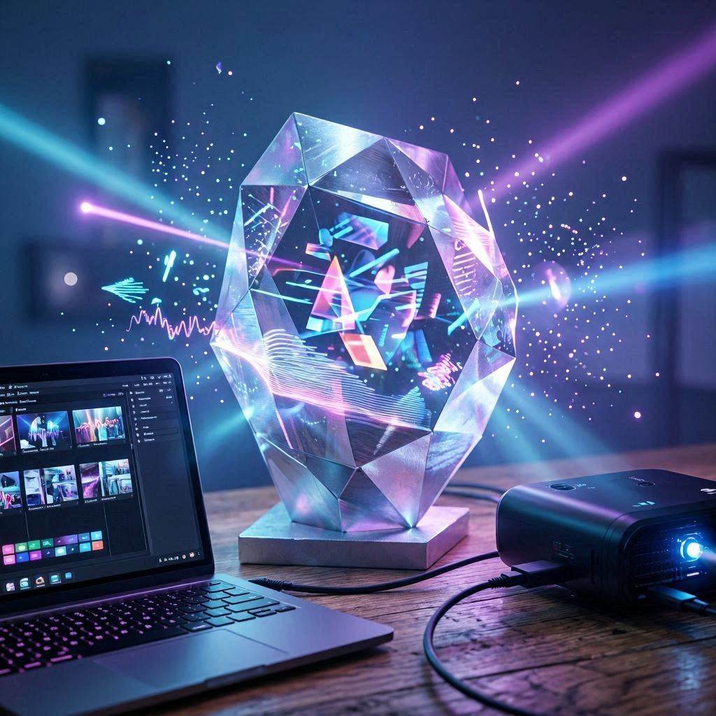 Videomapping (VJ con Resolume Arena)