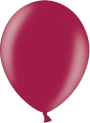 Helium Ballon 30cm metallic burgundy