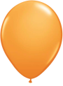 Helium Ballon 23cm oranje