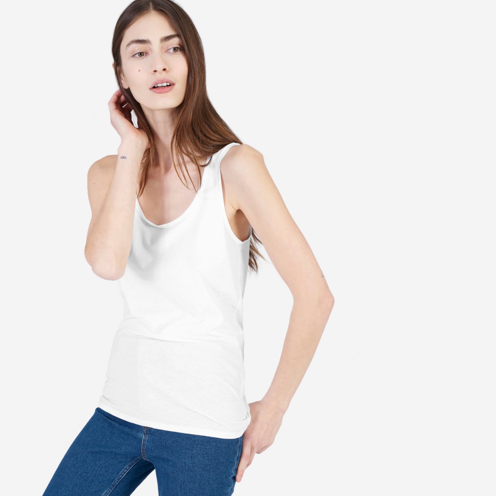 Women's Pima Stretch Tank