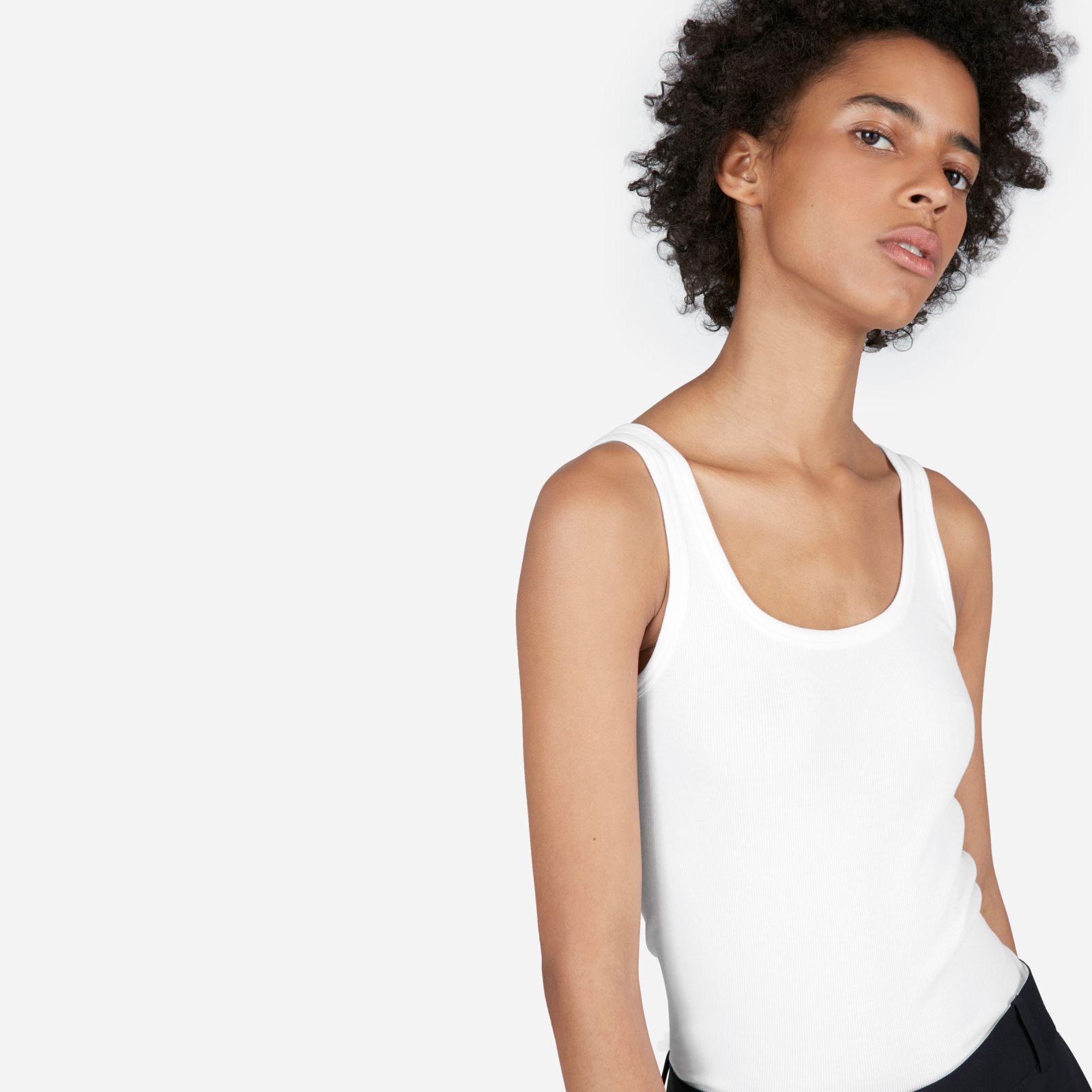 Women's Pima Micro Rib Tank
