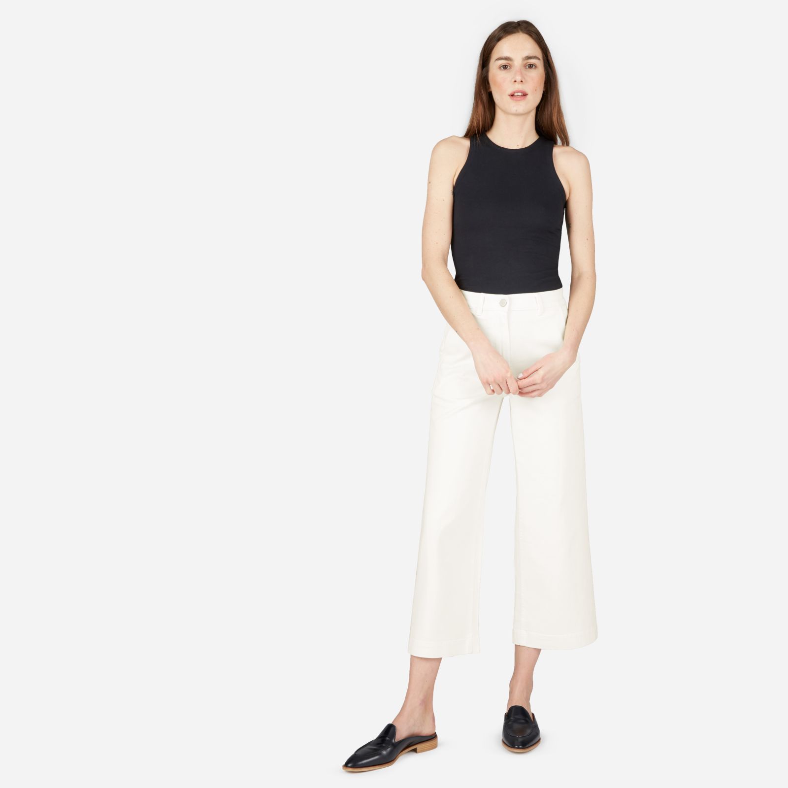 Women's Wide Leg Crop Pant
