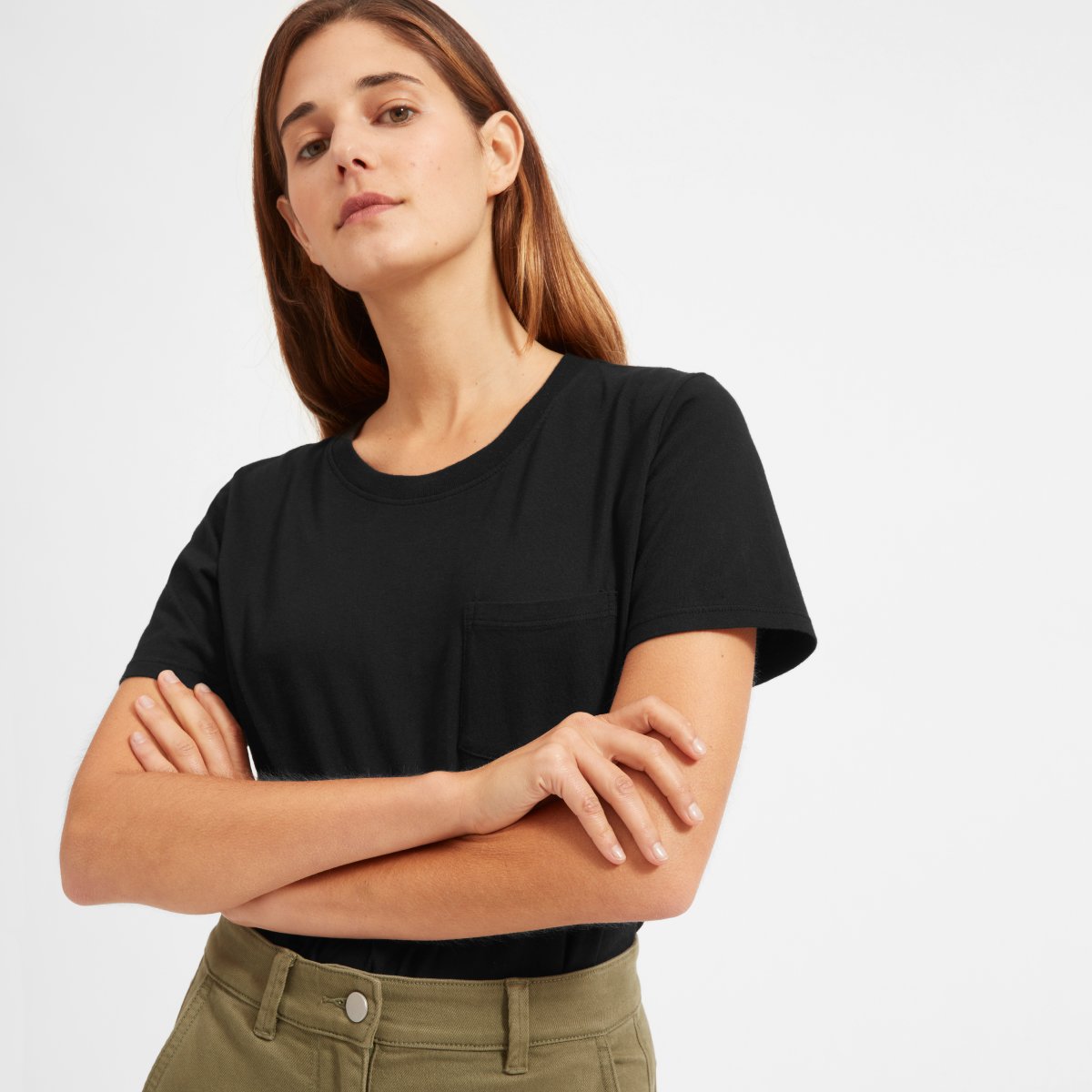The Cotton Box-Cut Pocket Tee (womens) recommend The Cotton Box-Cut Pocket Tee (womens) forecast