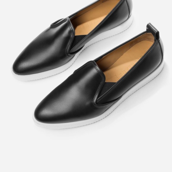 women s leather street shoe everlane
