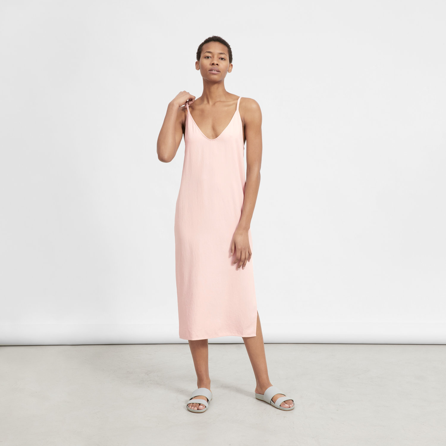The Japanese GoWeave Long Slip Dress