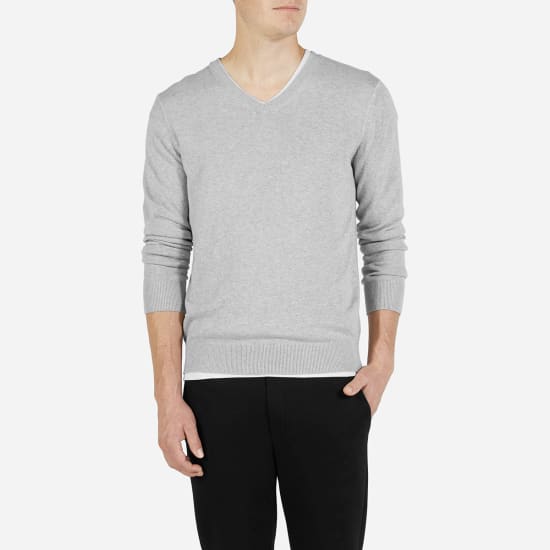 The Cotton Cashmere V Neck The Cotton Cashmere V Neck
