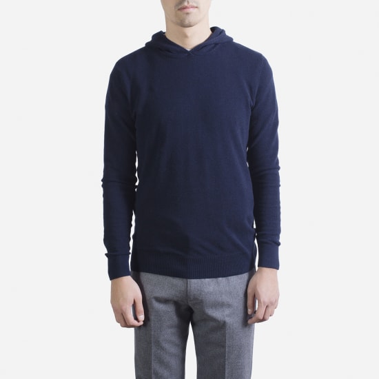 cotton cashmere hoodie