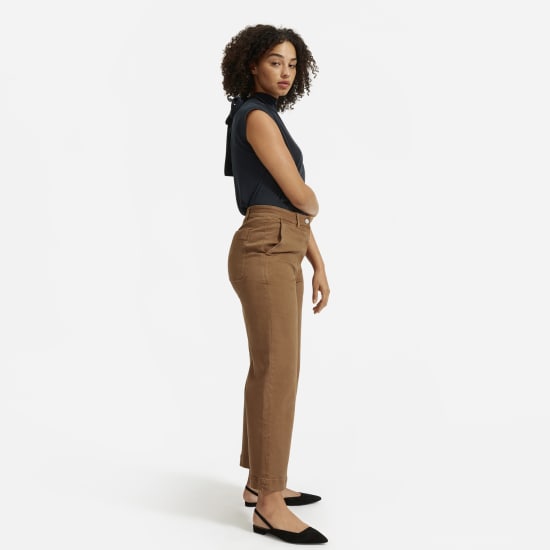Women S Clean Silk Tie Neck Blouse Everlane
