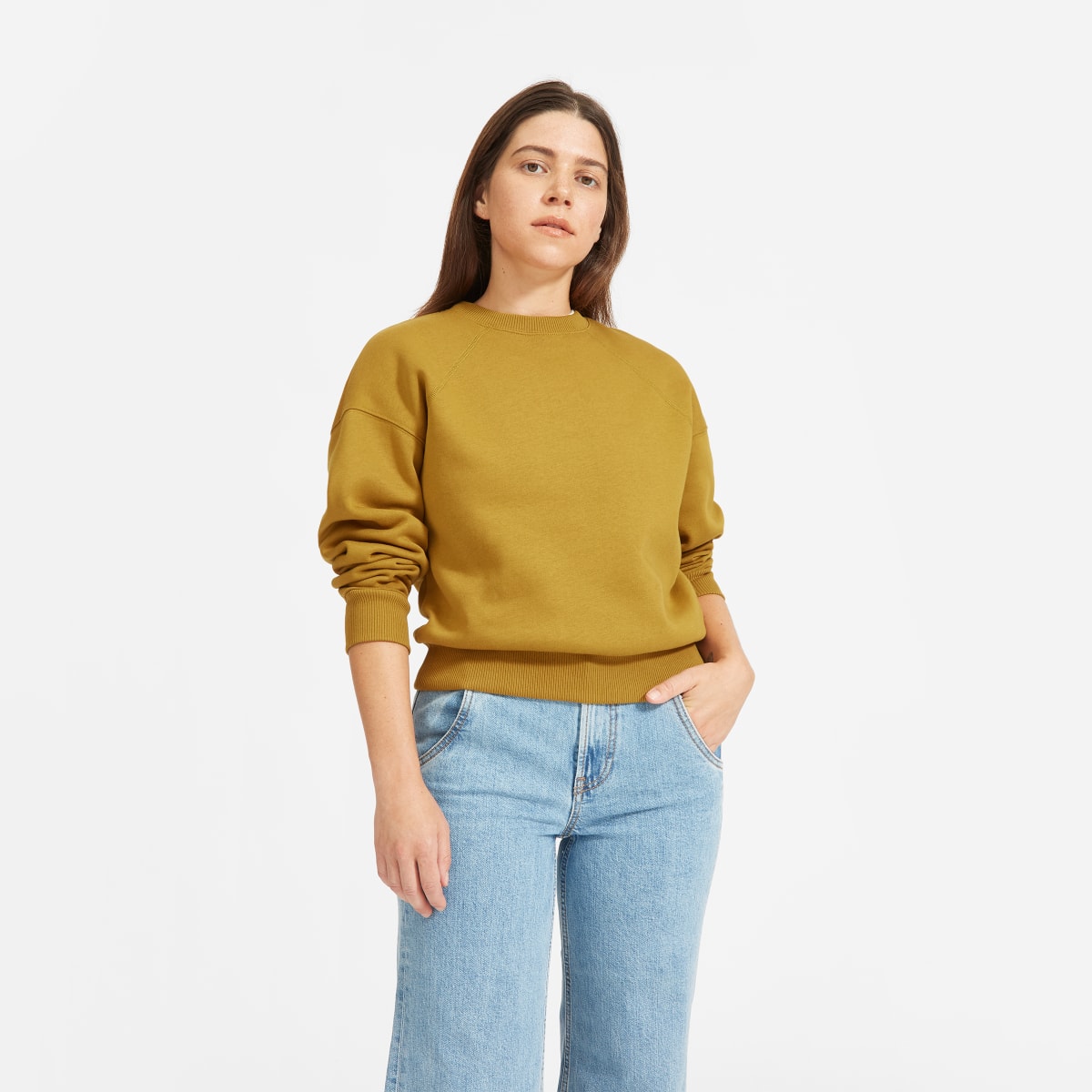 everlane oversized fleece hoodie review