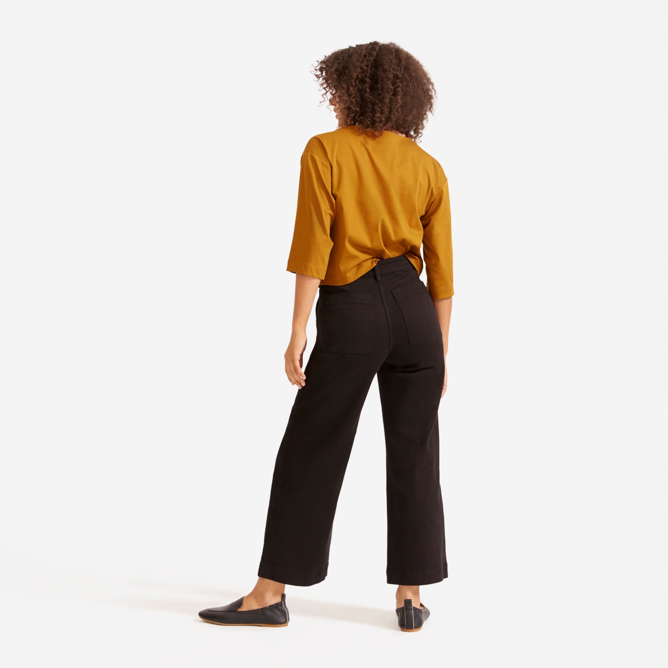 Women S Wide Leg Crop Pant Everlane