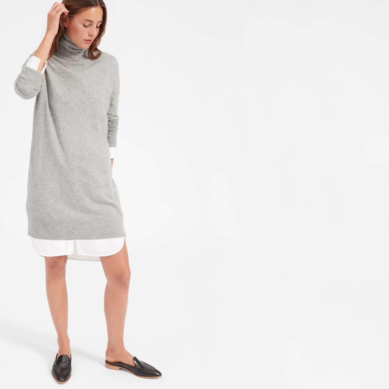 everlane turtleneck dress