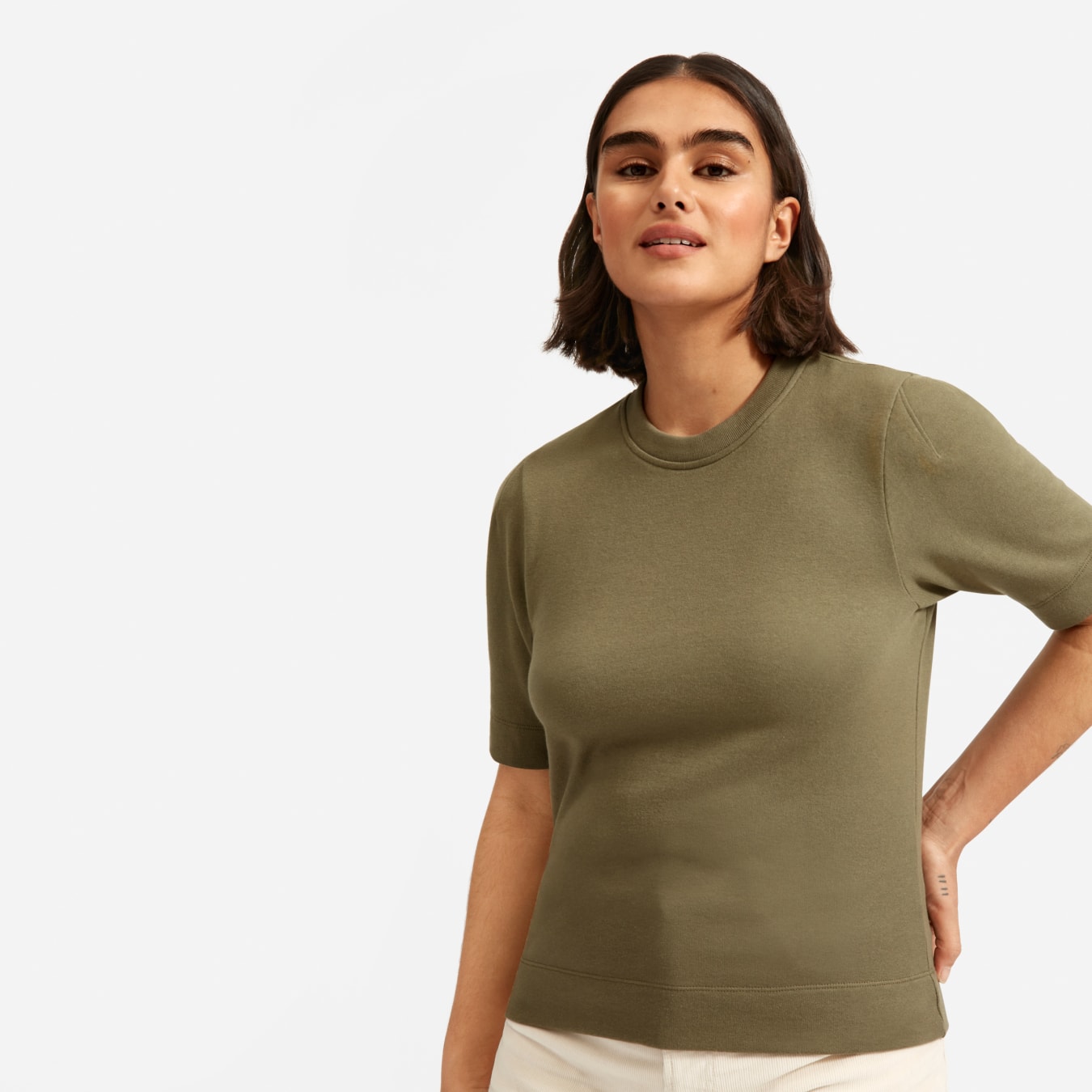 everlane terry sweatshirt