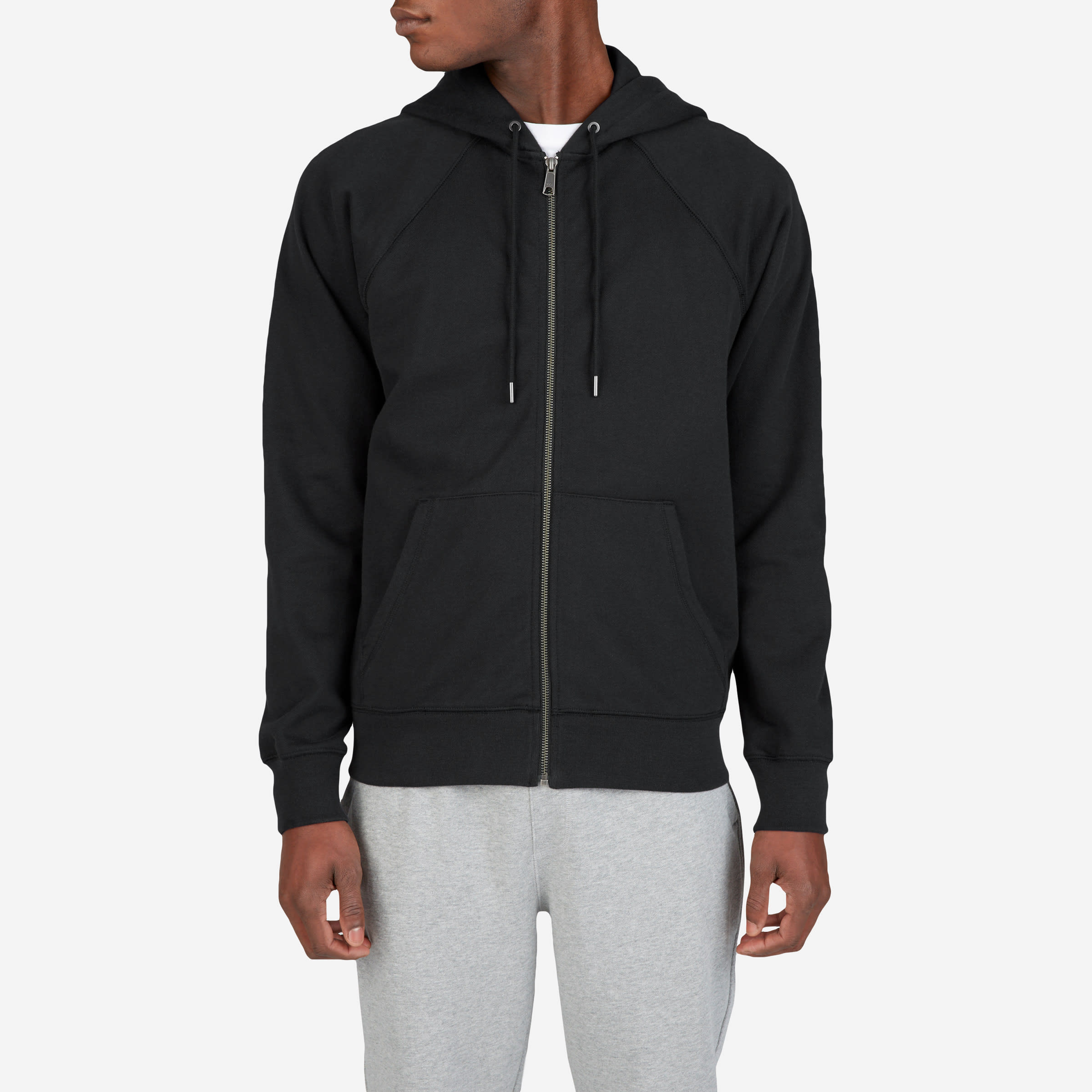Men S Classic French Terry Zip Hoodie Everlane
