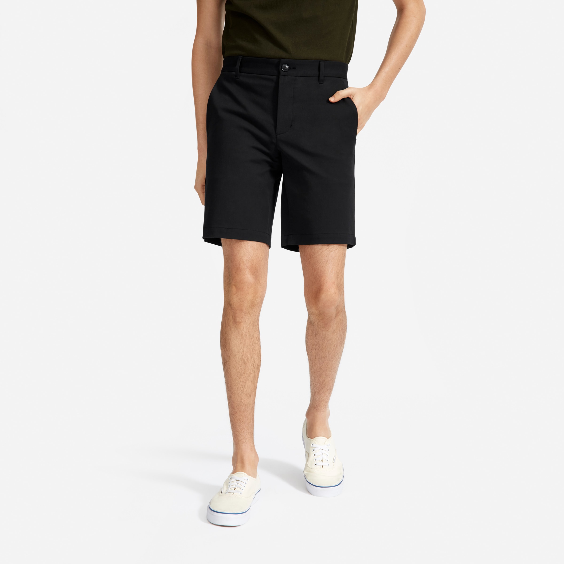 Men S 9 Slim Fit Performance Chino Short Everlane