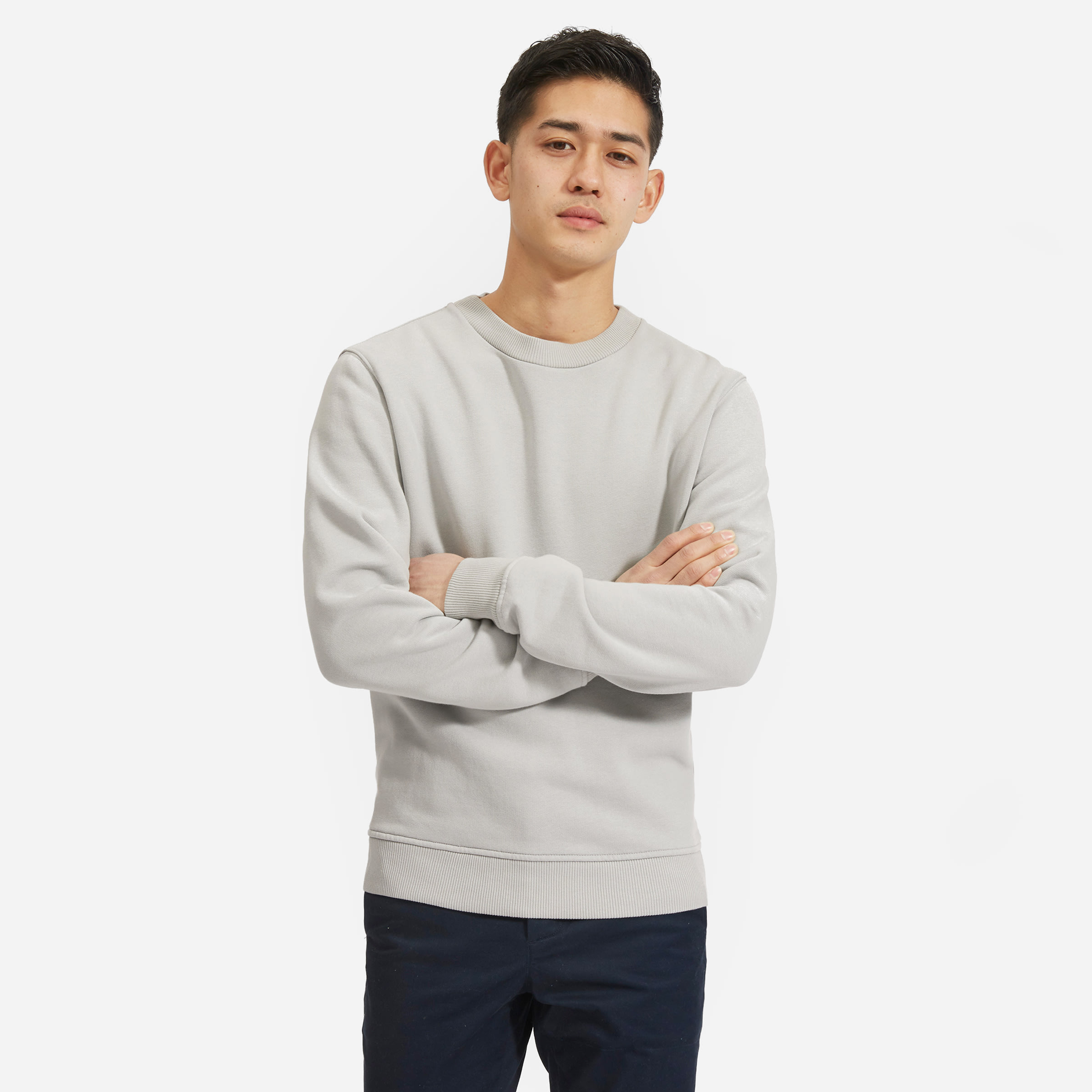 everlane 365 fleece crew
