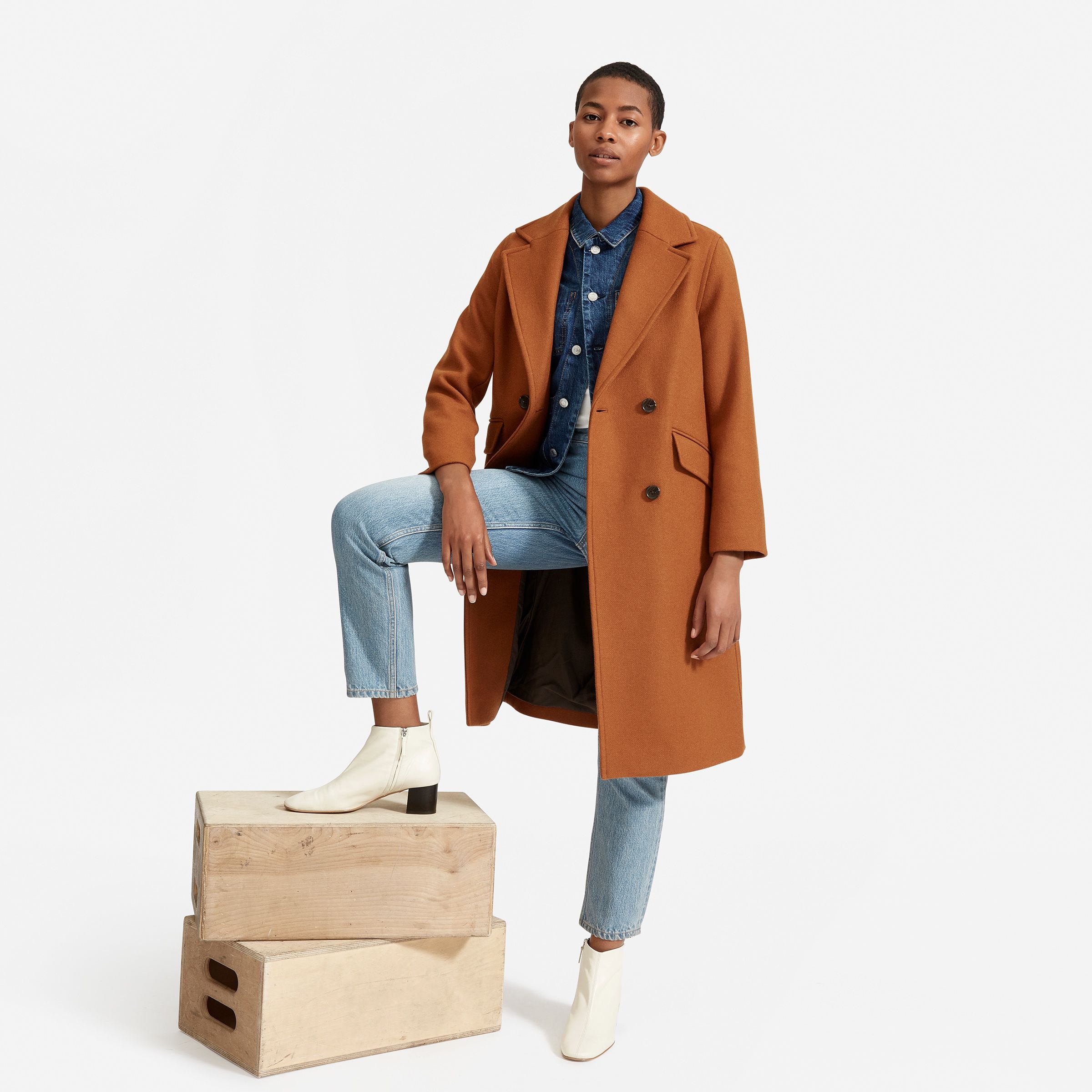 This Perfect Everlane Coat Is the Only 