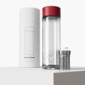 Ever Vessel Glass Multi Red with Packaging and Tea Infuser