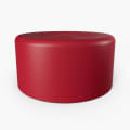 Ever Vessel Spare Lid Glass Multi Red Side View