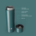 Ever Vessel Mini stainless steel water bottle key features - teal