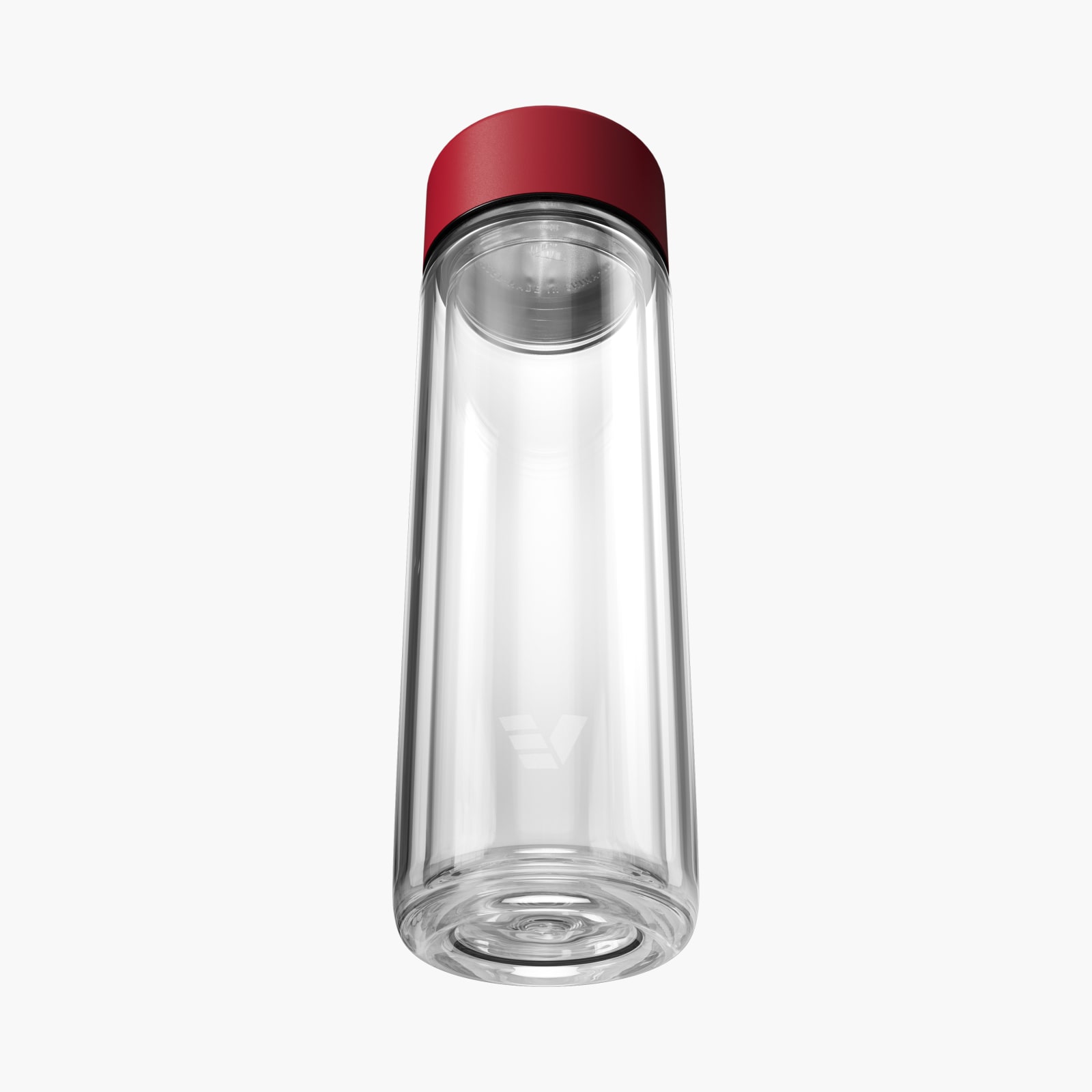 Ever Vessel Glass Multi Red Bottom View