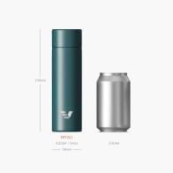 Ever Vessel Mini Teal Size Comparison