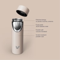 Ever Vessel Multi stainless steel water bottle key features Desert