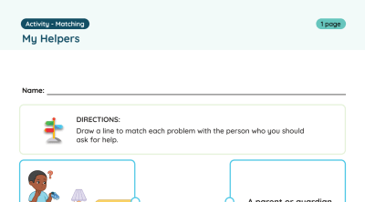 Interactive Worksheet: My Helpers
