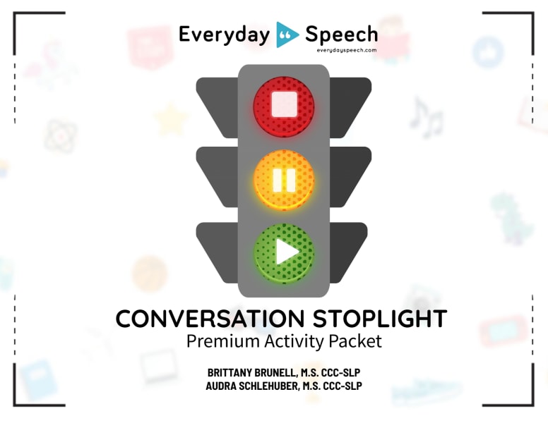 Conversation Stoplight Everyday Speech