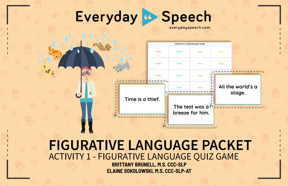 Nonliteral Language Lesson for Kids Conversation Skills