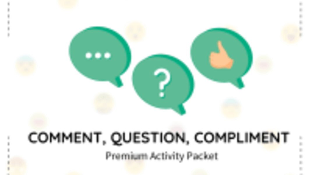 Making Connected Comments - Everyday Speech