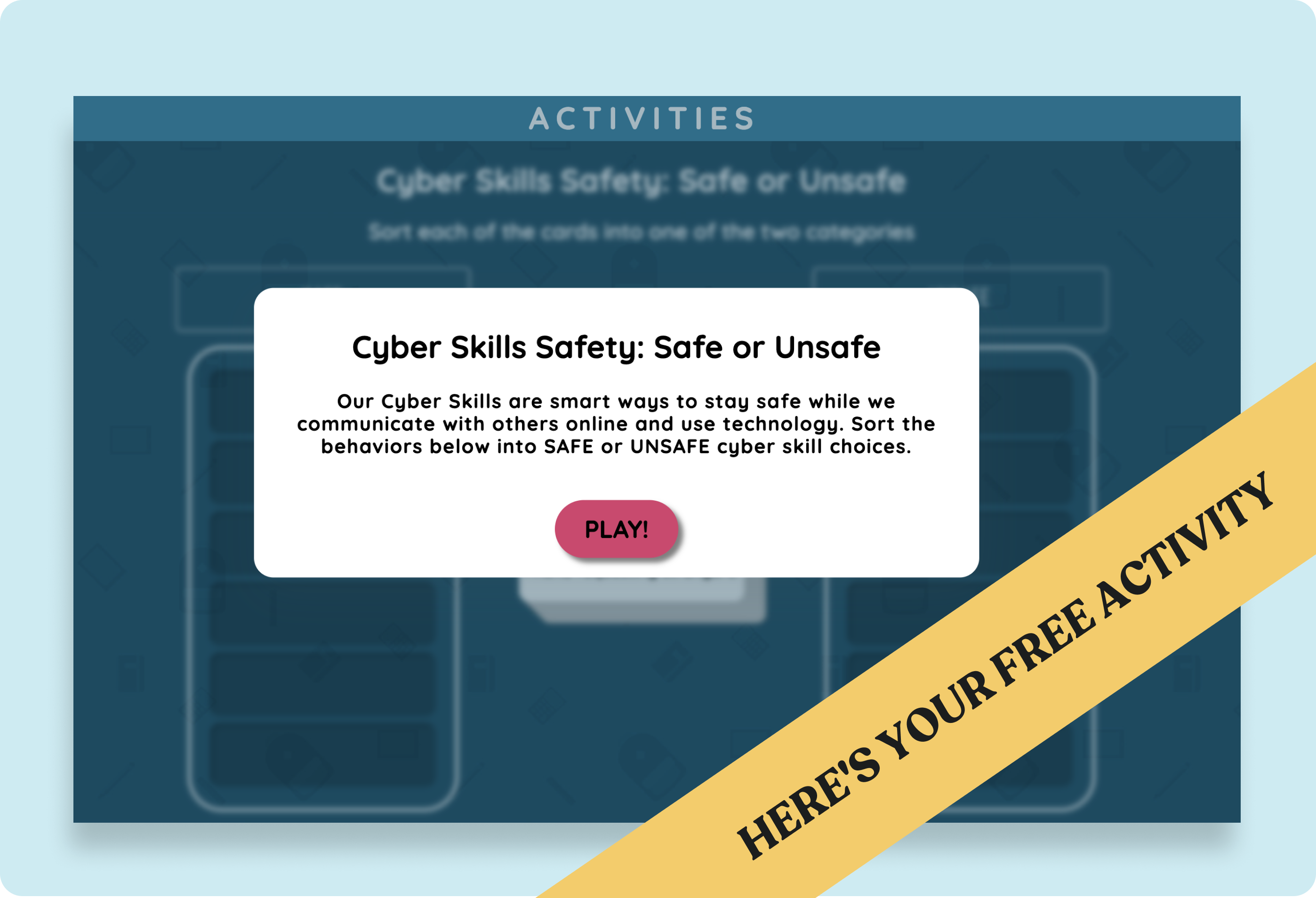 Cyber Safety Activity for Middle School: Safe or Unsafe? | Everyday Speech