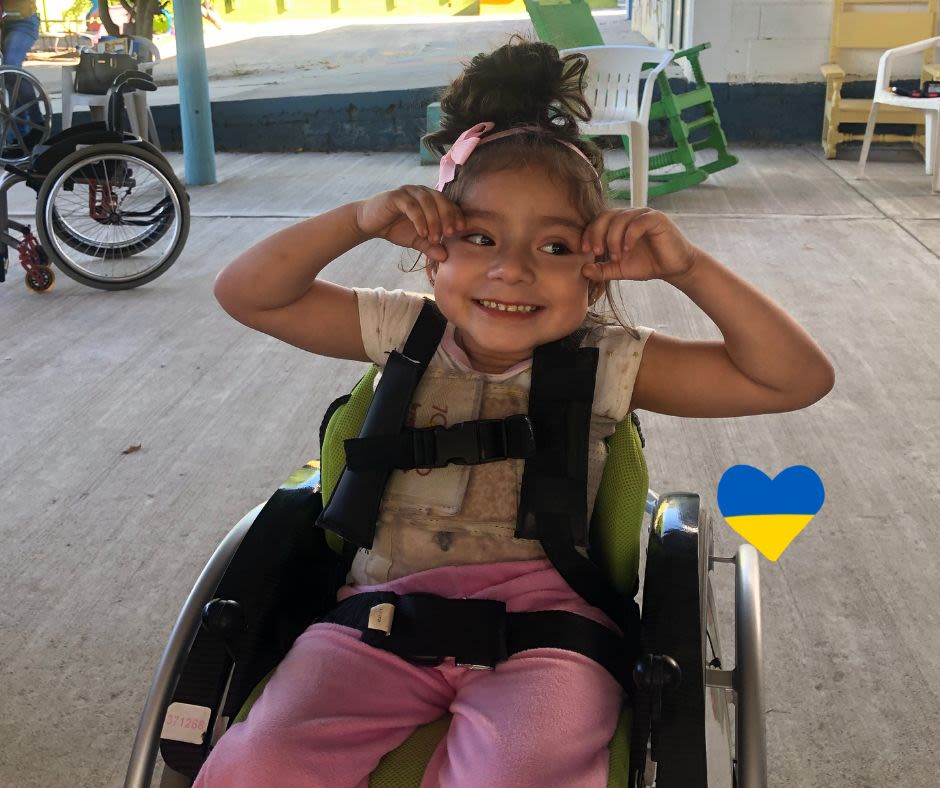 Help send wheelchairs to children in Ukraine