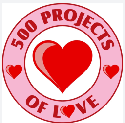 500 Projects Of Love logo