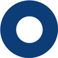 Dark blue round circle