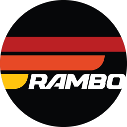 Roswell Alpharetta Mountain Biking Organization (RAMBO) logo