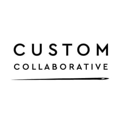 Custom Collaborative words with needle under it