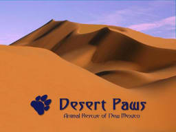 Desert Paws logo