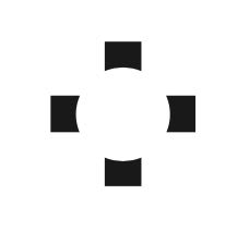 APC logo in black and white