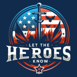 Let The Heros Know logo