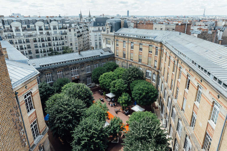 ESCP historical campus of Republique, Paris, France