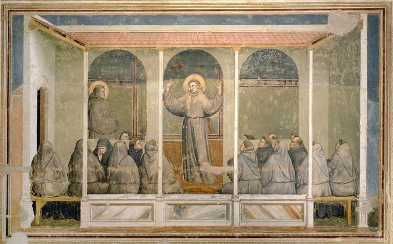 Saint Francis of Assisi with his disciples
