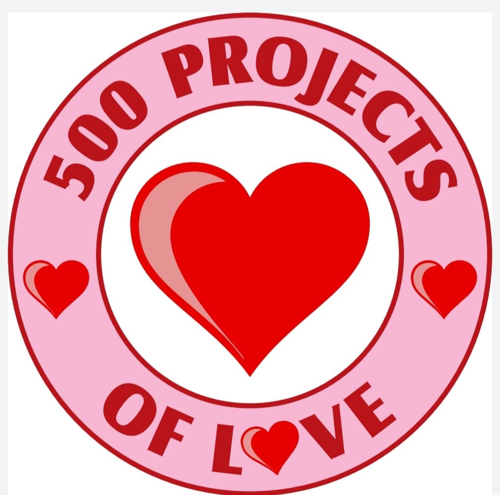 500 Projects Of Love logo