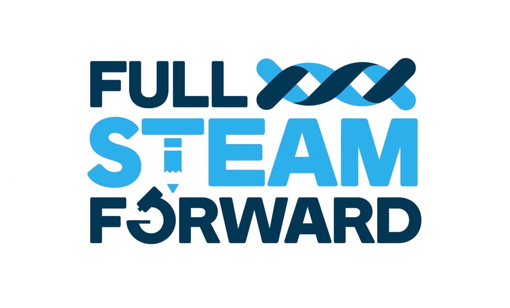Full STEAM Forward logo