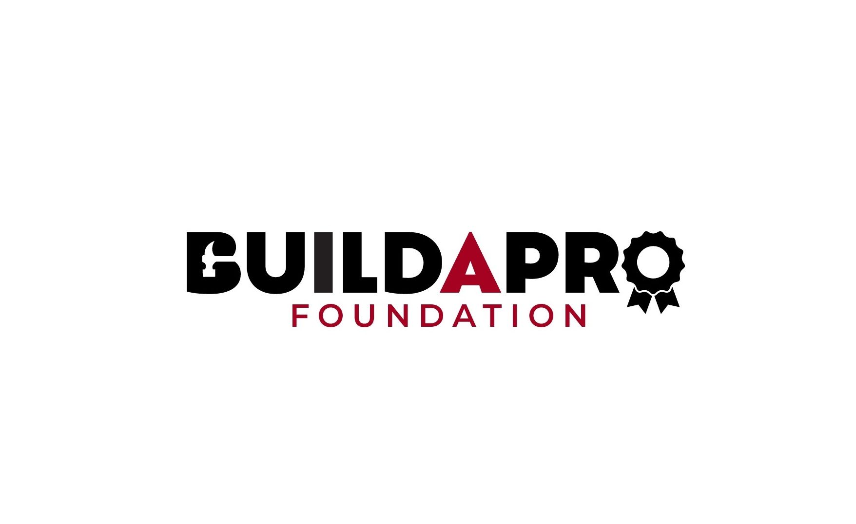 Logo Build A Pro Foundation block lettering